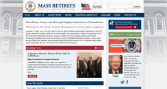 Desktop Screenshot of massretirees.com